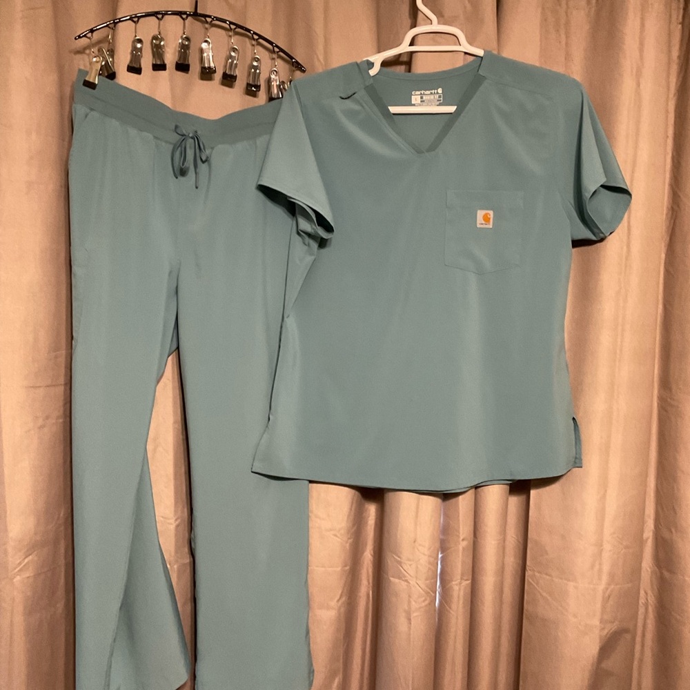 Carhartt Light Blue Scrub Pants
